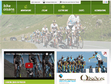 Tablet Screenshot of bike-oisans.com